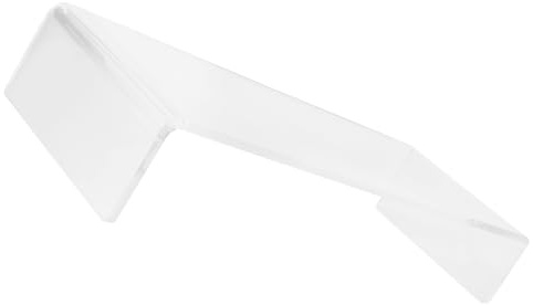 Ipetboom Support Surélevé de Bureau en Acrylique Transparent Rehausseur D’Écran pour Ordinateur Portable et Moniteur Plateau Clavier Intégré Optimise L’Espace de Travail Ergonomique