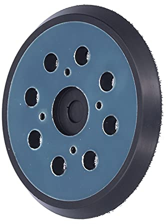 Fabater 2 Almohadillas de Repuesto para Lijadora Orbital de 5 Pulgadas con Gancho y Bucle para Lijadora, Almohadilla de Disco de Goma ABS de 8 Orificios y 4 Ojos, Fácil Instalación, Resistente a los