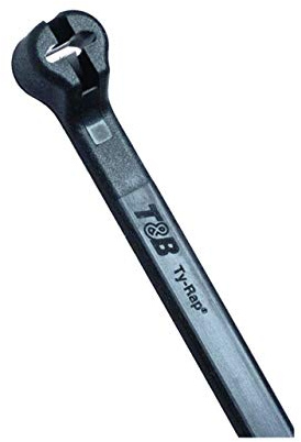 MS3367-2-0 Black Ultraviolet Resistant 14 Cable Tie TY28MX (1000 Per Bag)