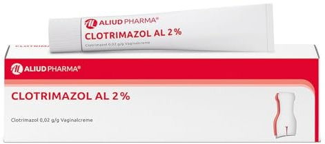 ALIUD PHARMA Clotrimazol AL 2% Creme, 20 g: Vaginalcreme zur Behandlung von Ausfluss und Entzündungen durch Scheidenpilz