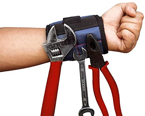 tooloflife Magnetische Armbänder Bandhalter zum Halten von Werkzeugen Schrauben und Nägeln Bolzen Bohrer Männer Geschenke