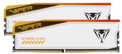 Patriot Viper Elite 5 TUF GAMING RGB DDR5 RAM 32GB (2X16GB) 6000MT/s CL36 UDIMM Desktop Gaming Memory Kit - PVER532G60C36KT