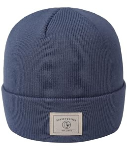 SCHIETWETTER Unisex Erw. Unisex Strickmütze Captain Hook, Beanie, Feinstrick, Wintermütze für Frauen und Männer, unifarben