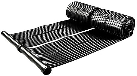 VCHICS Kit de Chauffage pour Piscine, Chauffe-Eau solaires sous Pression de Tapis de Piscine de Chauffage de Toit de Produits Chauds pour piscines Hors-Sol et enterrées