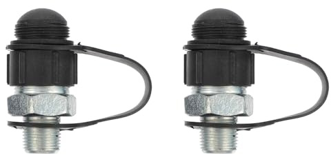 BATHVEVE 2 pezzi Raccordi Idraulici in Innesto Rapido Maschio Alta Pressione per Tubo Olio Connettore Olio Resistente e Facile da Installare