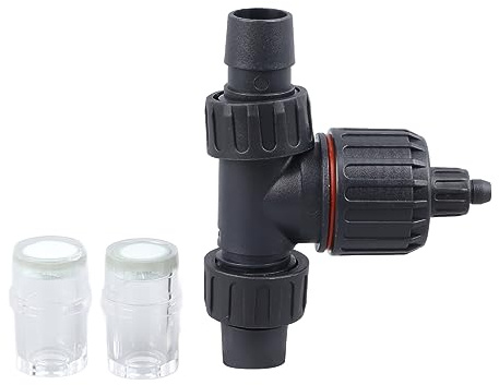 Difusor atomizador de CO2 para Acuario LjwZekyrnt, Reactor atomizador de dióxido de Carbono de 3 vías para tubería de Agua de 16 mm y 22 mm