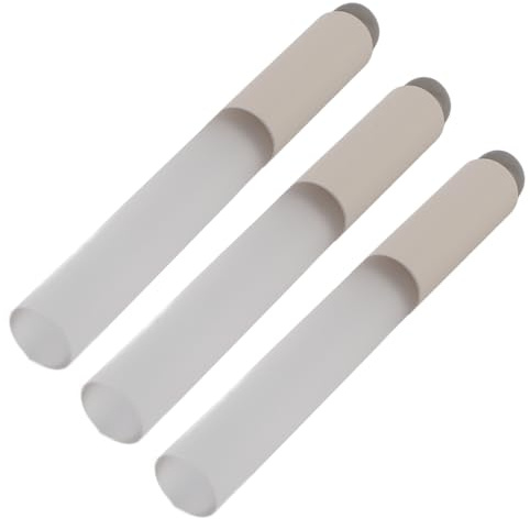 Generic Silikon Läppborste Mjuk Makeup Applikator Dammtät för Läppglans Concealer 3st Bärbar