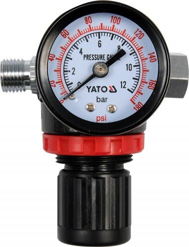 Druckminderer mit Manometer für Druckluft Werkzeug Kompressor