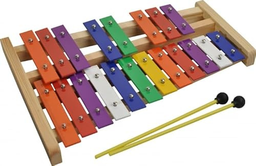 Steinbach Glockenspiel 20 bunte Klangplatten chromatisch