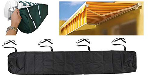 7 Größen Patio Markisenabdeckung Winter Aufbewahrungstasche Yard Garden Shelters Regen Wetterschutz Sun Canopy 420D Oxford 2/2.5/3 / 3.5/4 / 4.5 / 5m