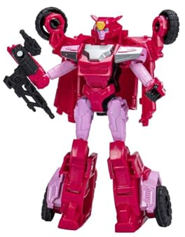 Transformers Spielzeug EarthSpark Warrior-Klasse Elita-1 Action-Figur (12,5 cm), Roboterspielzeug für Kinder ab 6 Jahren