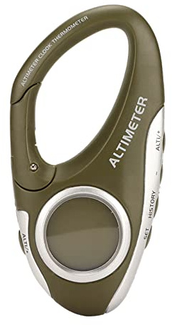 Multifunktions Hållbar Och Pålitlig Barometer Med Bakgrundsbelysningsfunktion Lätt Ergonomisk Design för Utomhusentusiaster