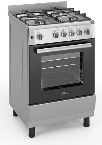 PremiumLevella 24 Gas Range with 4 Burners and 2.7 Cu. Ft. Oven Capacity (Stainless)