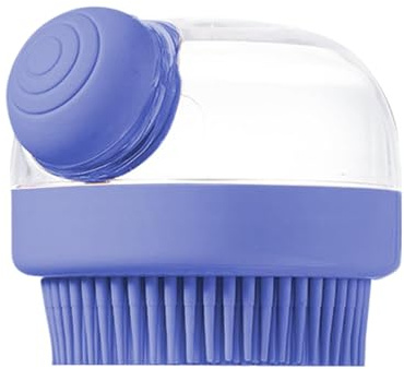 Kopfhautreiniger, Hundebadebürste | Hundewaschbürste für Shampoo, Badebürste für Haustiere, mit Shampoospender, Kurzhaarkamm für ch
