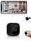 AOBOCAM Mini Telecamera WiFi Interno, Videocamera Sorveglianza 1080P, Visione Notturna, Rilevamento di Movimento, Controllo Remoto Con App (black 1)
