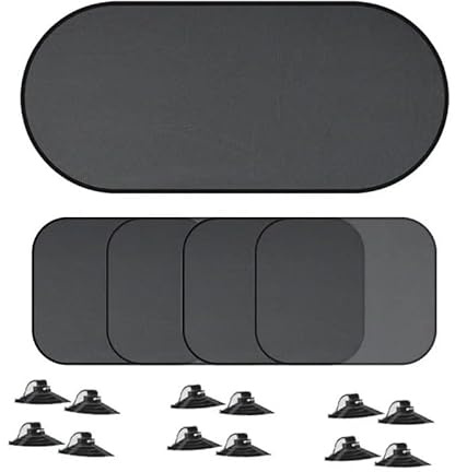Pare Soleil Pare-Soleil Vitre Pare-Soleil Voiture Universel Pliable pour Pare-Brise Réflecteur Protection Solaire pour Fenêtre De Voiture Accessoires(Zt5pcs)