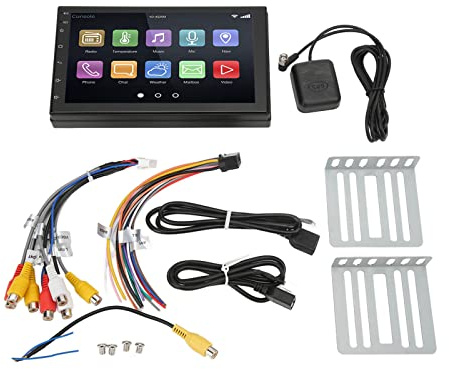 Reproductor Multimedia de automóvil XTEVU, de DVD de Radio de 7 Pulgadas, Unidad de navegación GPS Universal, reemplazo WiFi Android 9.1, Compatible con vehículos, en el