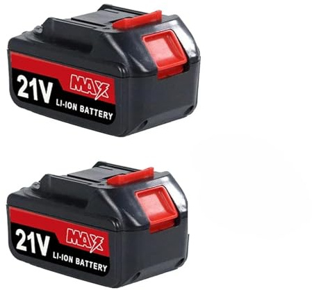 Batería Recargable de Iones de Litio de Gran Capacidad, 21 V y 15 000 mAh, Compatible con Makita, Llave eléctrica inalámbrica, Taladro, Destornillador y Herramientas eléctricas.(2pcs)