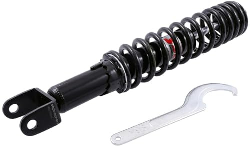 Stoßdämpfer YSS Mono einstellbar 340mm kompatibel mit Vespa PX 125 E Lusso | Öldruck, double-action Dämpfersystem, Federvorspannung einstellbar; kompatibel mit VESPA PX 150 E Lusso VLX1T, 2T AC 83-97