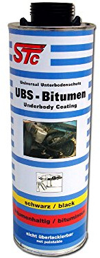 STC UBS Bitumen 1L Unterbodenschutz schwarz | universal Pistolendose – Steinschlagschutz