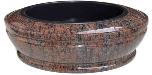 D4G Design4Grab designgrab Exclusiv-Grande Gneis Halmstad Bol funéraire en granit 50 cm poli et digne