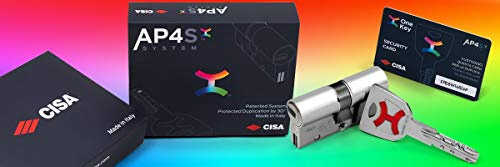 CISA MEZZO CILINDRO AP4 SIGILLO (65 = 30-35)
