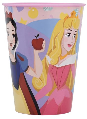 WIEDERVERWENDBARER KINDERBECHER AUS BPA-FREIEM Kunststoff 260 ML | Disney Princess True