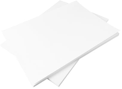 Hawksbill A4 Card Paper White 225GSM 100 Pack Premium Cardstock for Arts Craft Home and Office Use