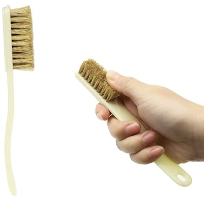 Climbing and Bouldering Brush, Bouldering Chalk Brush, Thick Boar's Hair Bristles and Handle Boulder Cleaning Rock Climbing Tools for Holds & Chalk, Outdoor Indoor