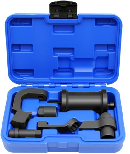 ZKTOOL 6-Teiliges Einspritzdüsen-Abzieher Werkzeug-Set für VW Audi VAG | Injektor Gleithammer Abzieher für 1.6 2.0 TDi Dieselmotoren, Ersetzt OEM T10402 und T10415