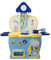 HTI Bluey Kitchen Playset for Kids Ages 2+ | Pretend Toy Kitchen with Oven, Sink, Hob & Accessories | Educational Role Play Cooking Set for Toddlers | Bluey Pretend Play Kitchen for Girls & Boys