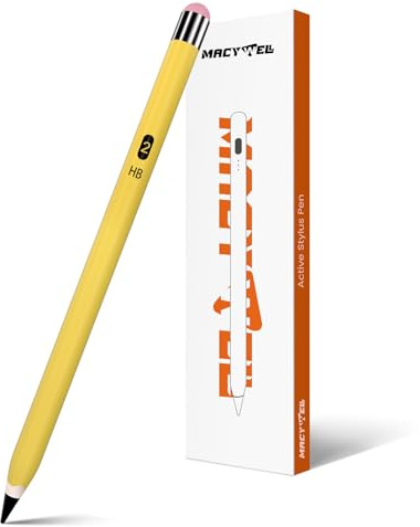 Stylus Pen for iPad 2025-2018 Faster Charge iPad Pencil with Palm Rejection Tilt Sensitivity 2B Pencils Appearance Magnetic Pen for Mini 5/6, iPad 6/7/8/9/10/A16, Air 3/4/5/6/7, IPad Pro11/12.9/13