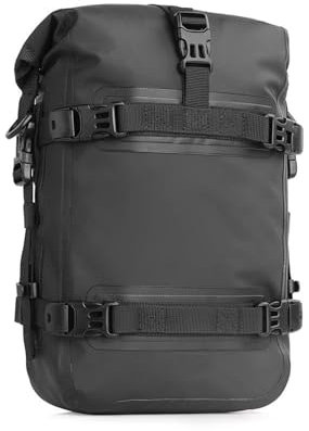 EUQIXMR Motorradtasche Universelle wasserdichte Seitenwerkzeugtasche Für Motorräder Rahmentasche Sturzbügeltasche Motorrad Aufbewahrungstasche Motorrad Hecktasche(SCHWARZ)