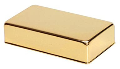 BESTonZON Kupfer Versiegelte Humbucker Pickup Abdeckung Goldfarben Gitarre Langlebige Hartkupferlegierung Robuste Schutzkappe Passend Gitarren Tonabnehmer