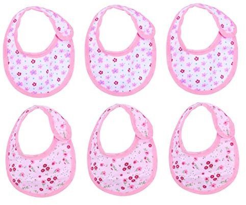 TOYANDONA Accessoires pour Poupées Vêtements de Poupée, 3 Ensembles de Bavoirs Lavables et Réutilisables en Tissu, pour 18 Pouces