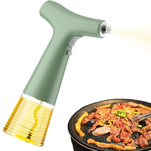 Mister De Aceite Automático, Atomizador De Aceite De Cocina, Dispensador De Aerosol De Cocción Eléctrica, Botella De Aceite Recargable USB, Herramienta De Pulverización De Oliva Reutilizable, Botella
