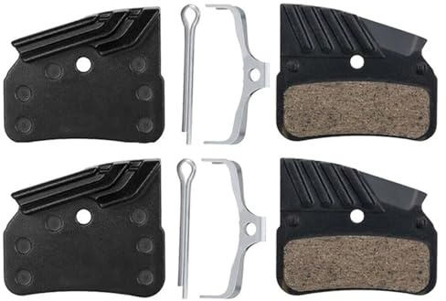 Bremsbeläge Motorrad Für Shimano SLX XT XTR Serie BR-M7120 M8120 M9120 N03A N04C D02S D03S MTB Fahrrad 4 Kolben Metall Keramik Bremse Pads Bremse Scheibenbremsbelag(2 Pair)