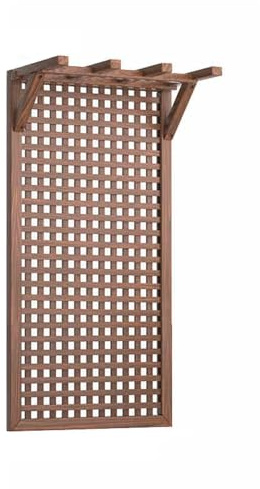 XTGDIEM Brise-Vue en Bois, Panneau De Clôture Décoratif Autoportant, Treillis Jardin for Patios, Jardins, Balcons Ou Arrière-Cours(60x150cm)