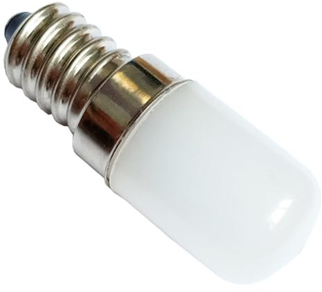 Lampadina E14 - Lampada a LED rispettosa da 1,5 W, luce bianca diurna | Piccola luce del frigorifero 110 V con bagliore 6000 K, soluzione di illuminazione a LED POITE MICROWAVES DE FOR