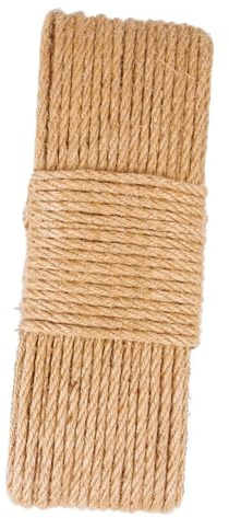 WEKADRIN Corda di Canapa per Albero Tiragraffi Corda Sostituibile Tagliabile Accessori per Casa per Uso Quotidiano Materiale