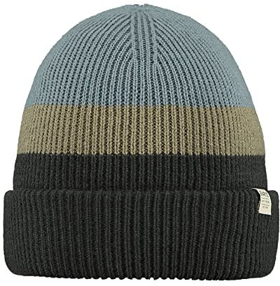 Barts Kids Metrop Beanie Grün - Weiche elastische Kinder Mütze, Größe 53-55 - Farbe Bottle Green