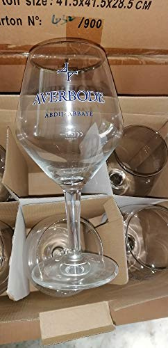BLUE HAWAI LOT DE 6 VERRES 33/50 CL BIERE AVERBODE - NEUF - MAGNIFIQUE
