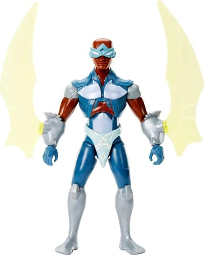 Masters of the Universe He-Man and The Actionfigur Stratos, 14 cm