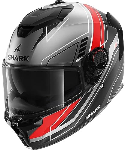SHARK, Integraler Motorradhelm Spartan GT PRO TORYAN Grey / Red ARK, XL