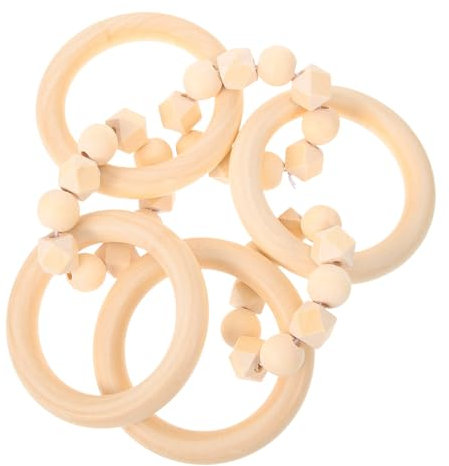 Cabilock Decorazioni A Catena in Legno 4 Home Art Decorazioni Con Nodi in Legno Per Il Soggiorno