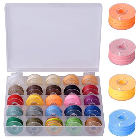 25 Rollen Bunte Gewachste Baumwollschnur 6m x 0.65mm, Gewachste Fäden, Polyesterschnur, Wachsband für Schmuckherstellung, Runde Gewachste Baumwollkordel, Schmuckband, Handnähgarn für DIY, Basteln