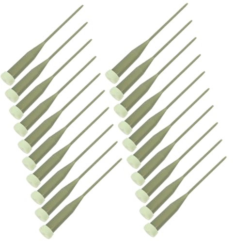 Housoutil 50pezzi Tubi per Acqua per Composizioni Floreali Verdi Kit di Tubi Floreali Contenitori per da Cimitero Portafiori per Tombe