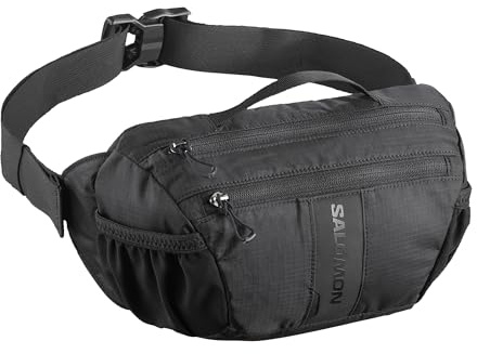 Salomon ACS Gürteltasche 3, ultra-schlicht, urbanes Design, leicht zugängliches Hauptfach mit Schlüsselclip, angenehm, leichte Polsterung, verstellbarer Gurt