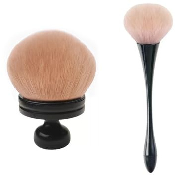 XFSRG Pinceau Maquillage Professionnel Pinceau Kabuki et Pinceau Blush Poudre Poils Doux et Denses Idéal pour Application Visage Accessoires de Maquillage Essentiels