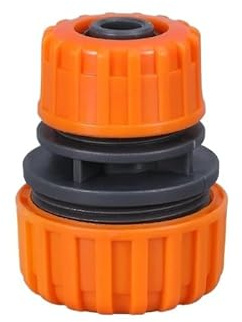 Casetlong Conector rápido de plástico for Manguera de riego de jardín, 1/2-3/4, 1 Adaptador de Acoplamiento Macho Doble y Extensor for tubería.(Red)